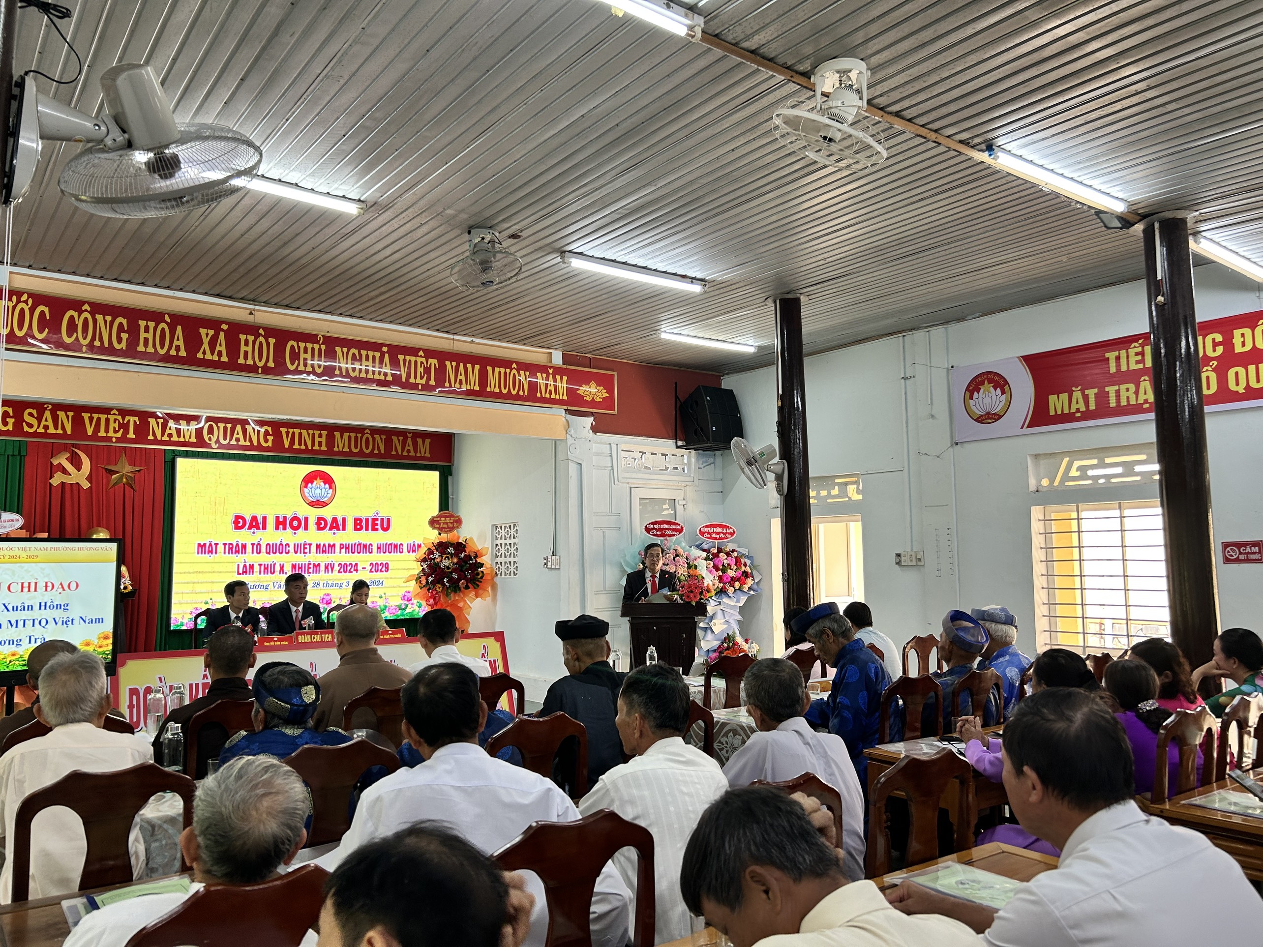 Phát biểu của Đồng chí Nguyễn Xuân Hồng - PCT Ủy ban MTTQ Việt Nam thị xã Hương Trà